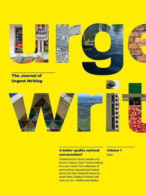 cover image of The Journal of Urgent Writing